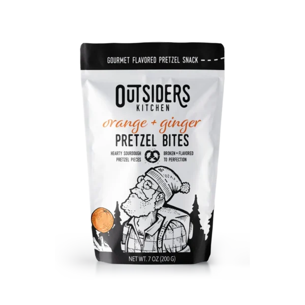 Outsiders Kitchen Orange + Ginger Pretzel Bites