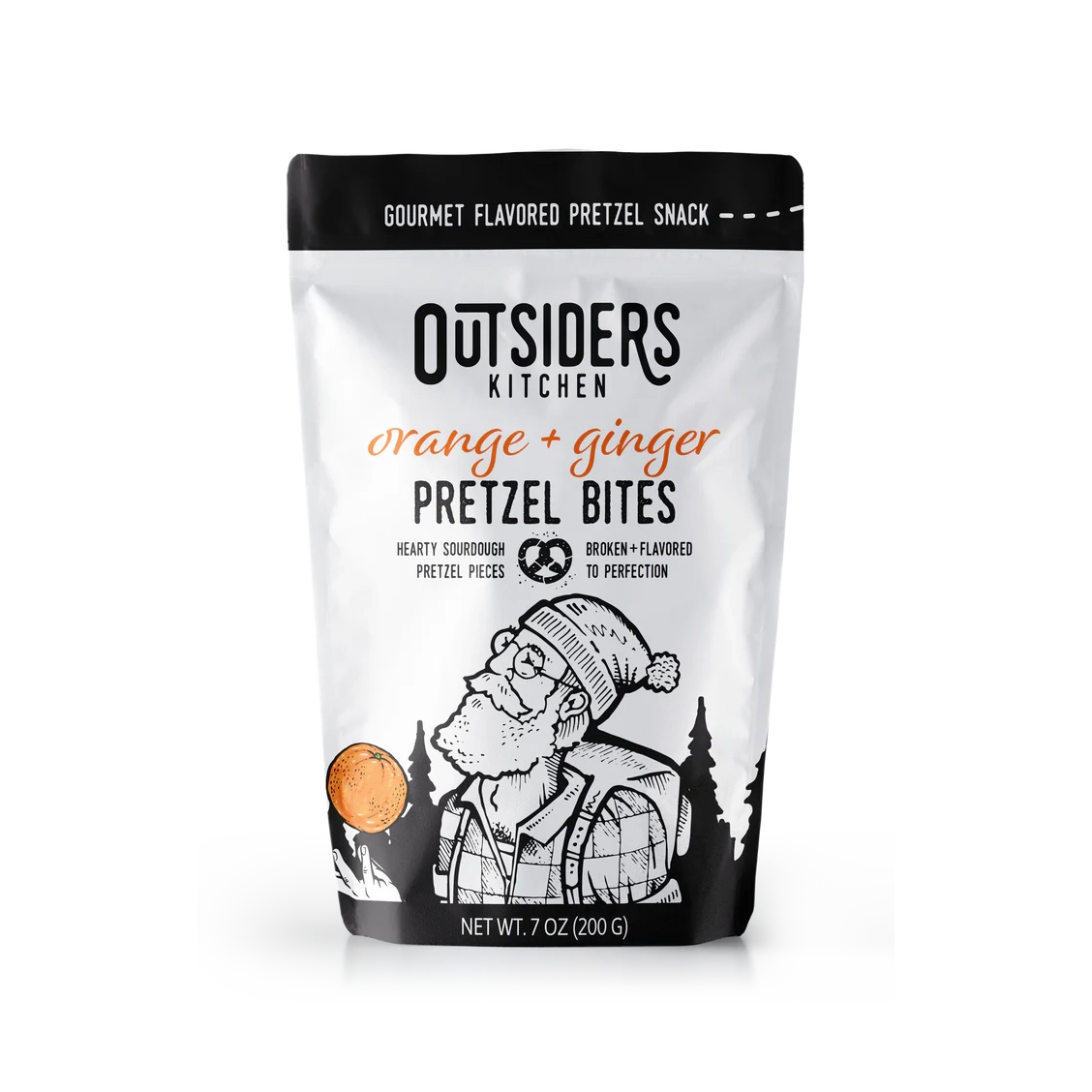 Outsiders Kitchen Orange + Ginger Pretzel Bites