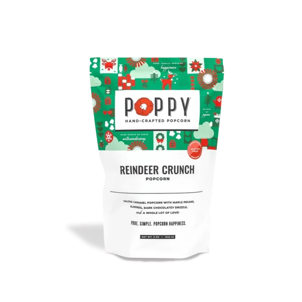 Poppy Reindeer Crunch Popcorn