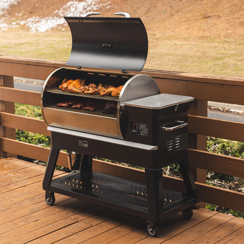 Recteq Backyard Beast 1200 Wood Pellet Smoker Grill6