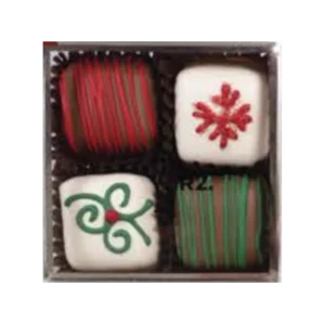 Sweet Shop USA 4pc Gourmet Holiday Cake Bites
