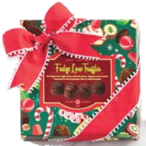 Sweet Shop USA 8pc Tasty Tidings Fudge Love Truffles
