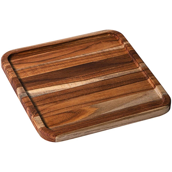 Teakhaus 8" x 8" Teakwood Serving Tray
