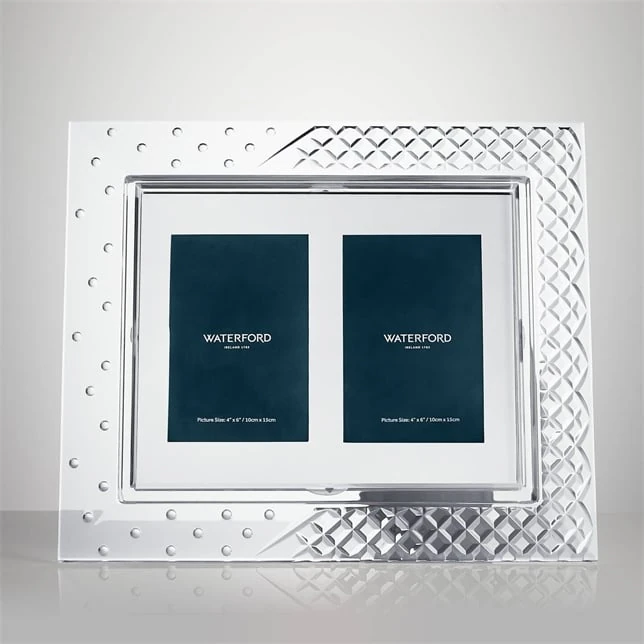 Waterford Celebrations Double Mount Frame, 8x10"