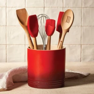 Le Creuset Large Signature Utensil Crock - Cerise
