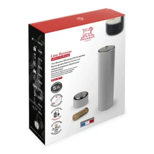 Peugeot Line Reverse Rechargeable Electric Corkscrew - Carbon