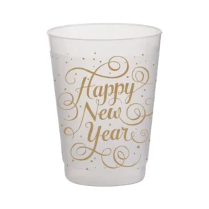 Rosanne Beck Happy New Year Frost Flex Cups