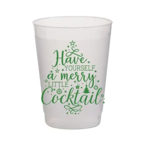 Rosanne Beck Merry Little Cocktail Frost Flex Cups