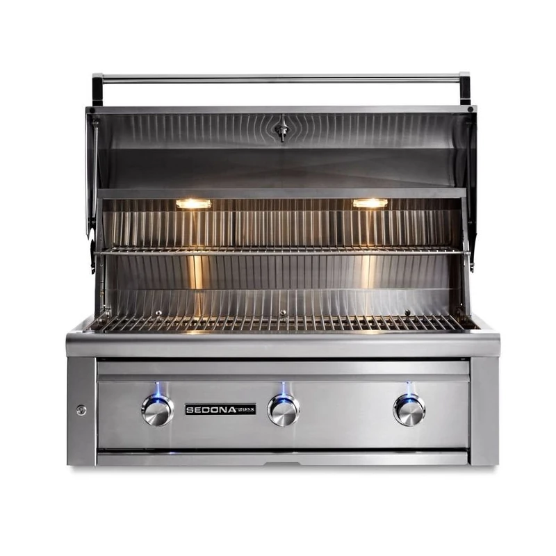 Sedona 36" Built-In Grill with 3 Stainless Steel Burners (Available in Natural Gas or Liquid Propane)