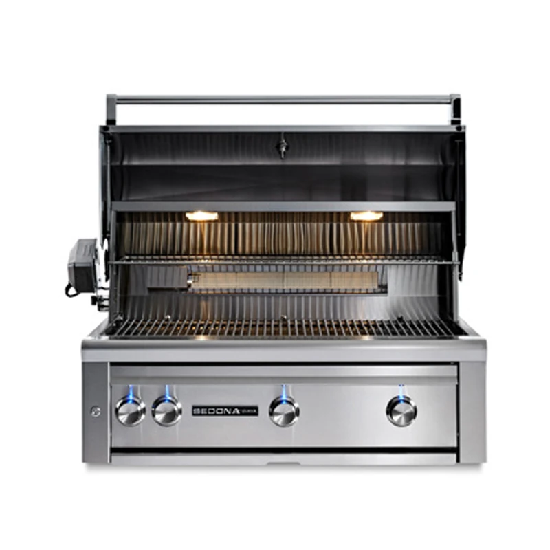 Sedona 36" Built-In Grill with ProSear Infrared Burner & 2 Stainless Steel Burners (Natural Gas or Liquid Propane)