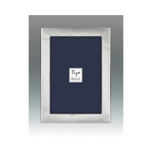 Tizo Flat Hammered 925 Sterling Silver Frame 8" x 10"