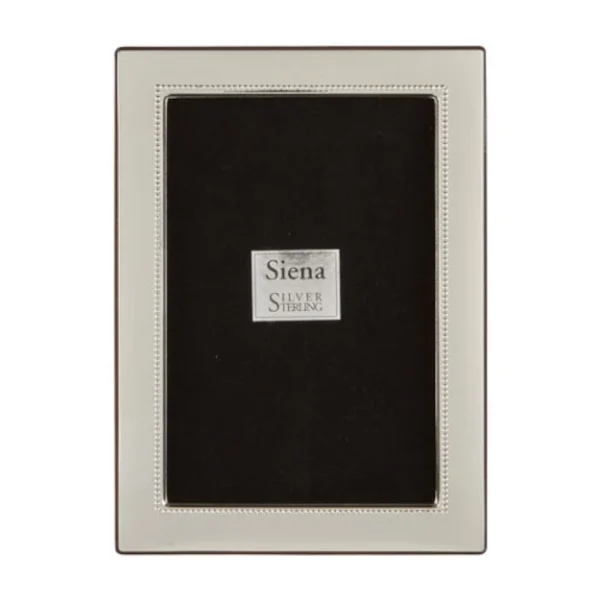 Tizo Plain Inner Bead Siena Sterling Frame 8" x 10"