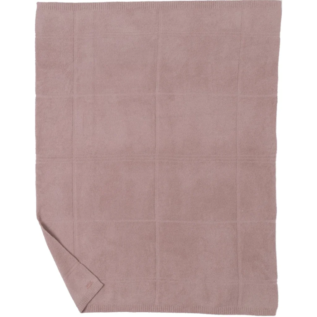 Barefoot Dreams CozyChic Cotton Tonal Plaid Throw - Willow