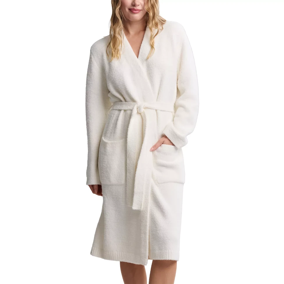 Barefoot Dreams CozyChic Luxe Robe - Pearl Barefoot Dreams CozyChic Luxe Robe - Pearl