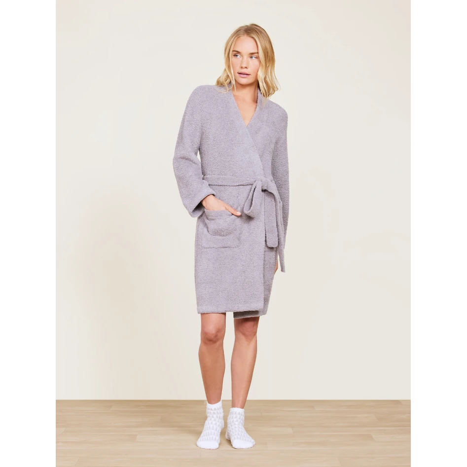 Barefoot Dreams CozyChic Solid Robe - Beach Rock