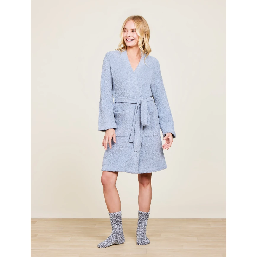 Barefoot Dreams CozyChic Solid Robe - Moonbeam
