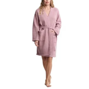 Barefoot Dreams CozyChic Solid Robe - Teaberry