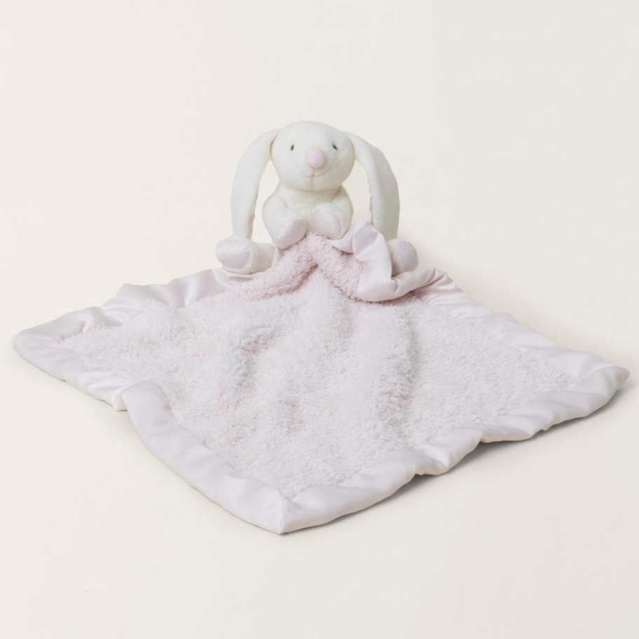 Barefoot Dreams CozyChic Barefoot Buddie - Pink Bunny2