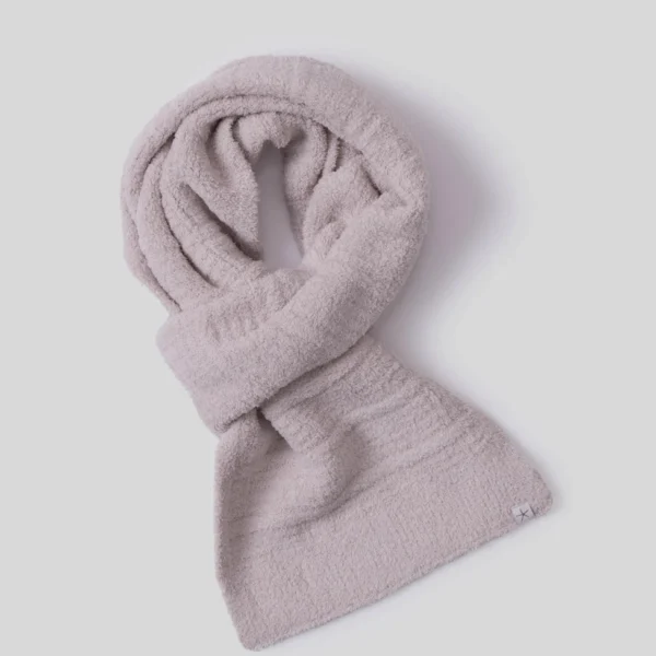 Barefoot Dreams CozyChic Grid Scarf - Stone