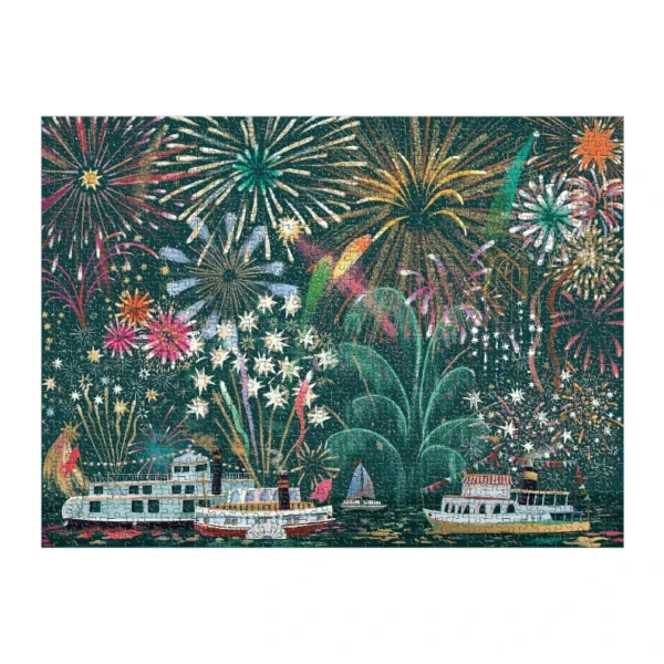 Fireworks Jubilee 1000 Piece Foil Puzzle