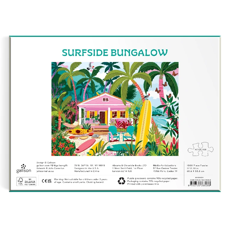 Surfside Bungalow 1000 Piece Puzzle