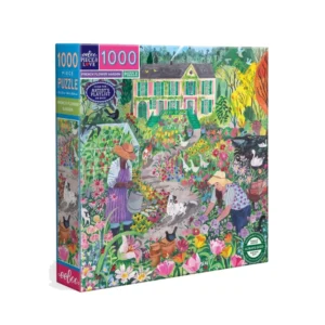 Eeboo French Flower Garden 1000 Piece Puzzle
