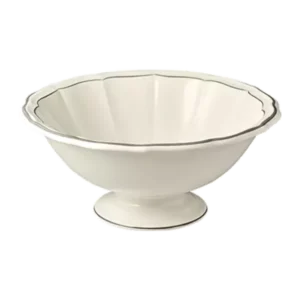 Gien Filet Taupe Open Vegetable