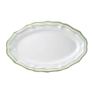 Gien Filet Vert Oval Platter