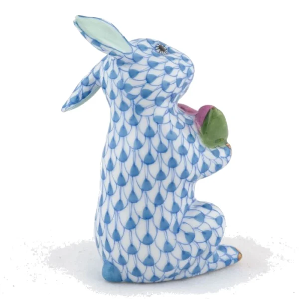 Herend Bunny with Watermelon - Blue