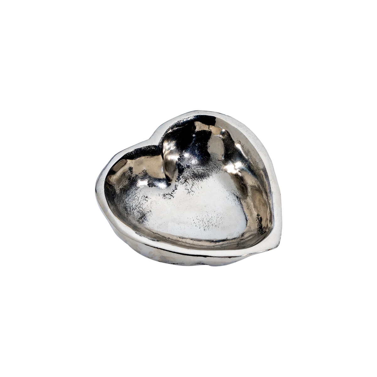 Jan Barboglio Corazónado Heart Catchall in Nickel – Small2