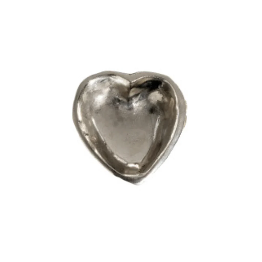 JanBarboglio Corazonado Heart Catachall Nickel Small