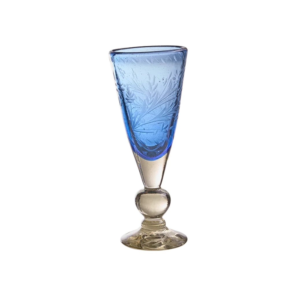 Jan Barboglio Frances Goblet - Blue