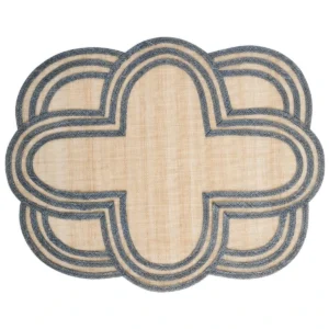 Juliska Scallop Stripe Placemat - Chambray