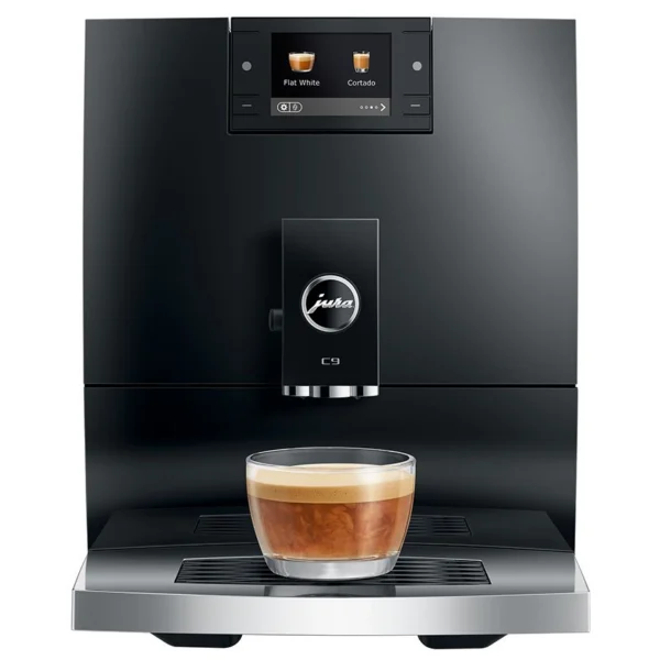 Jura C9 Automatic Coffee Machine - Piano Black