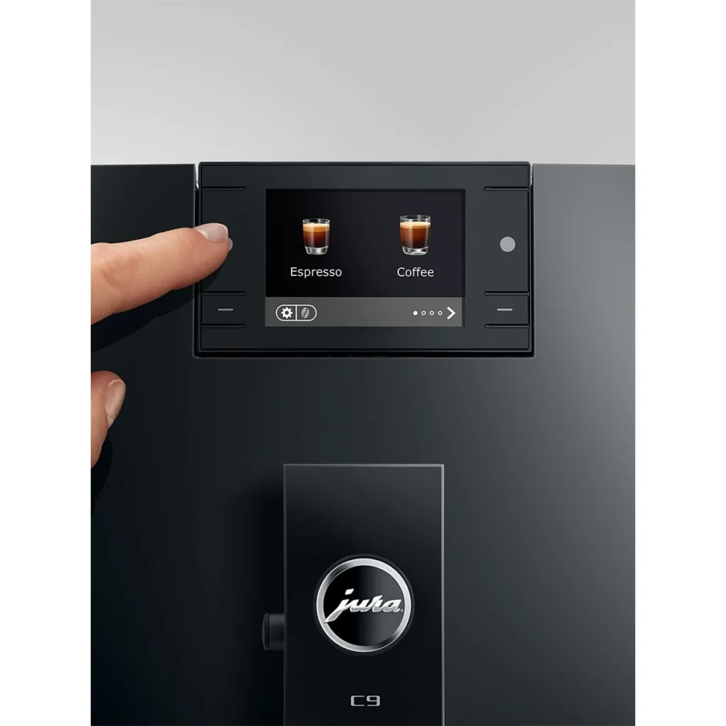Jura C9 Automatic Coffee Machine - Piano Black