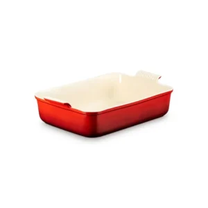 Le Creuset Heritage Deep Rectangular Lasagna Dish - Cerise
