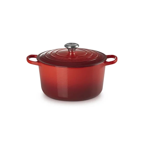 Le Creuset 6.5 Qt Signature Round Deep Oven - Cerise