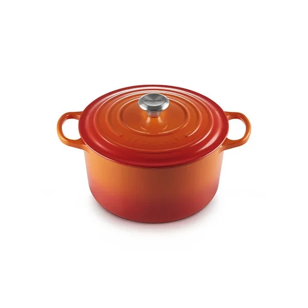 Le Creuset 6.5 Qt Signature Round Deep Oven - Flame