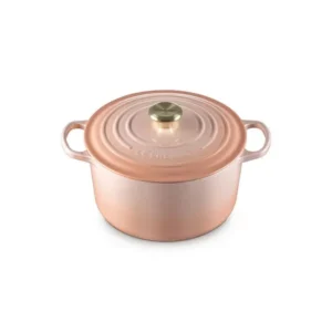 Le Creuset 6.5 Qt Signature Round Deep Oven - Peche