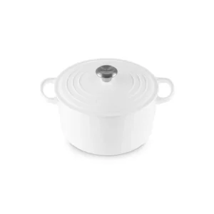Le Creuset 6.5 Qt Signature Round Deep Oven - White