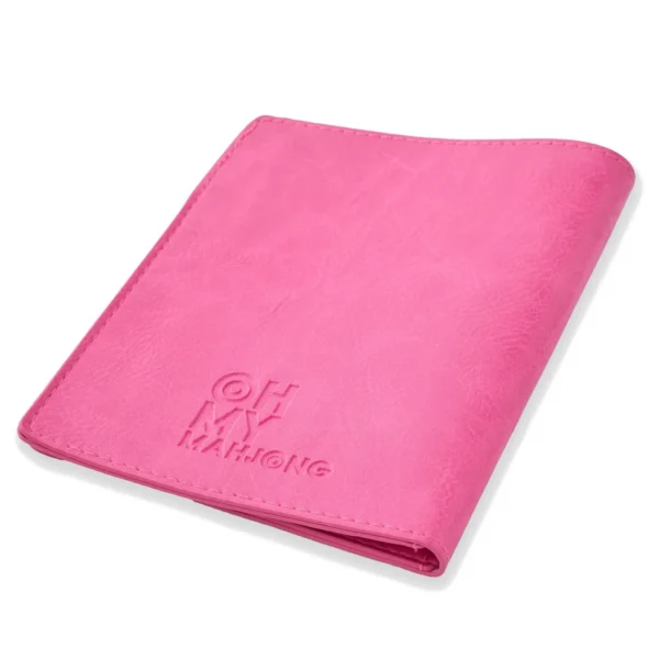 Oh My Mahjong Hot Pink Mahjong Card Folio