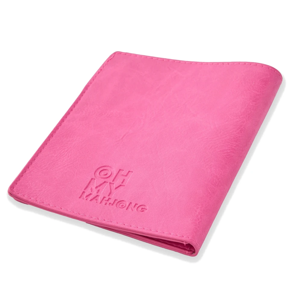 Oh My Mahjong Hot Pink Mahjong Card Folio