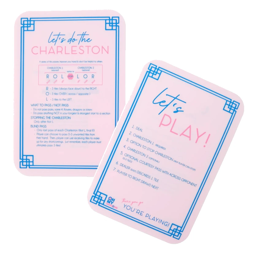 Oh My Mahjong Shuffler - Light Pink