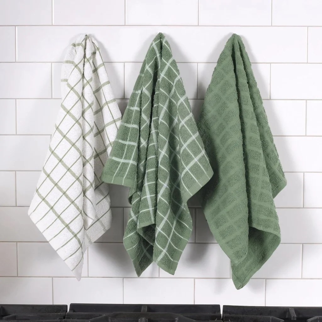 Ritz 3-pk Terry Kitchen Towels - Juniper