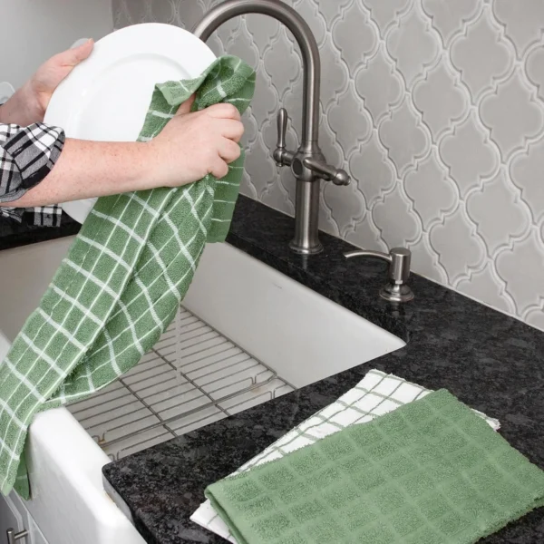 Ritz 3-pk Terry Kitchen Towels - Juniper