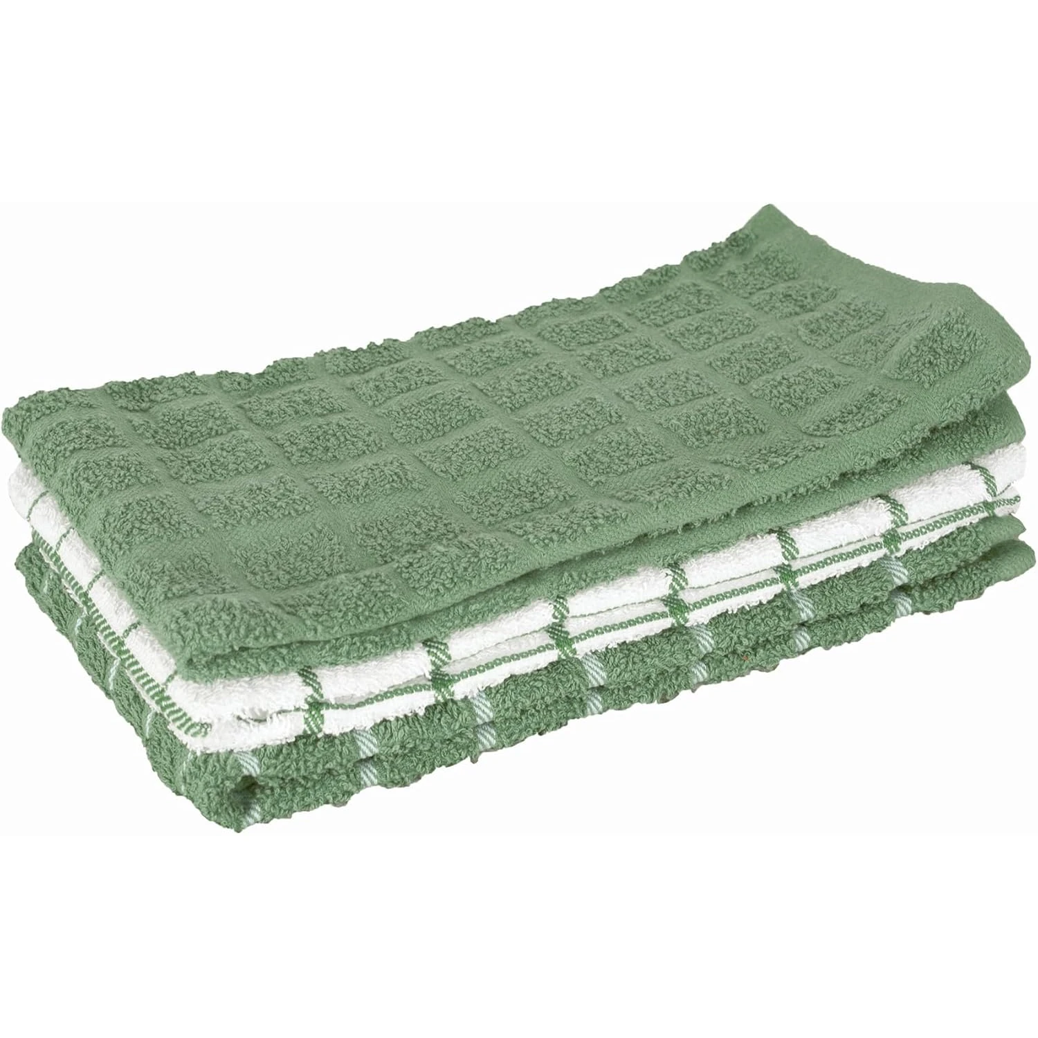 Ritz 3-pk Terry Kitchen Towels - Juniper