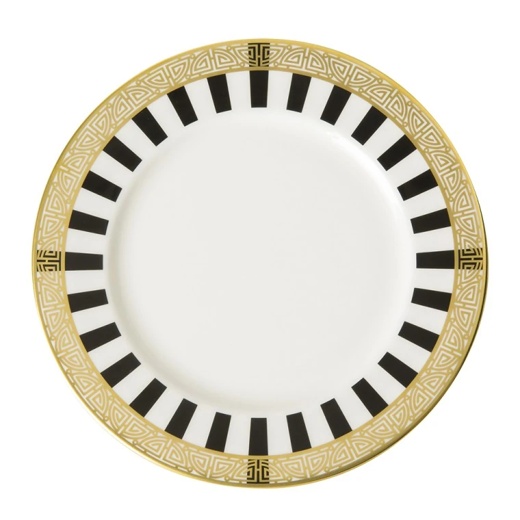 Royal Crown Derby Satori Black Bread & Butter Plate 6.25″