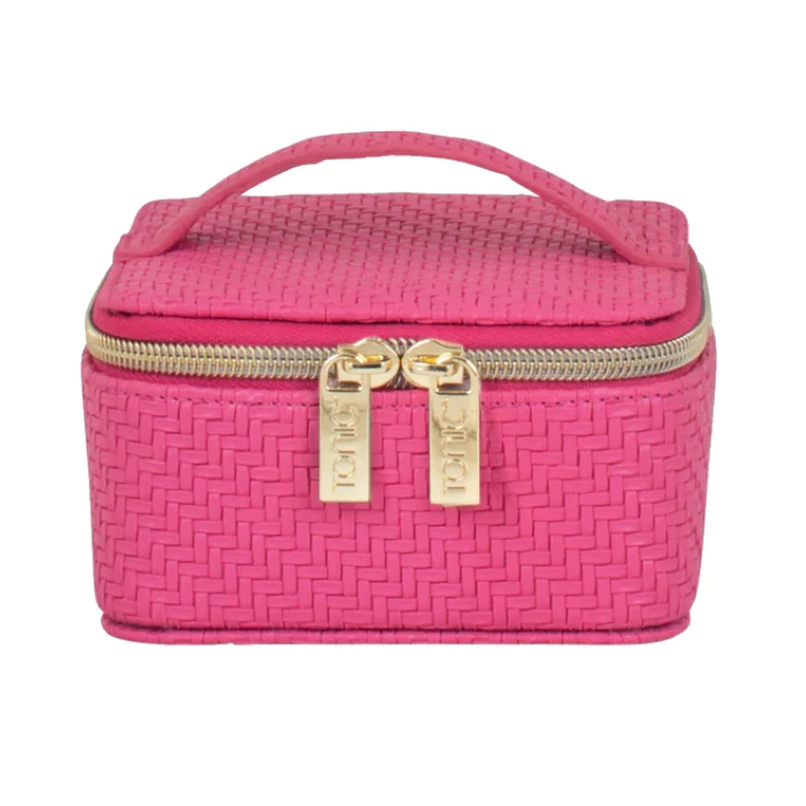 Tonic Jewelry Cube - Herringbone Raspberry