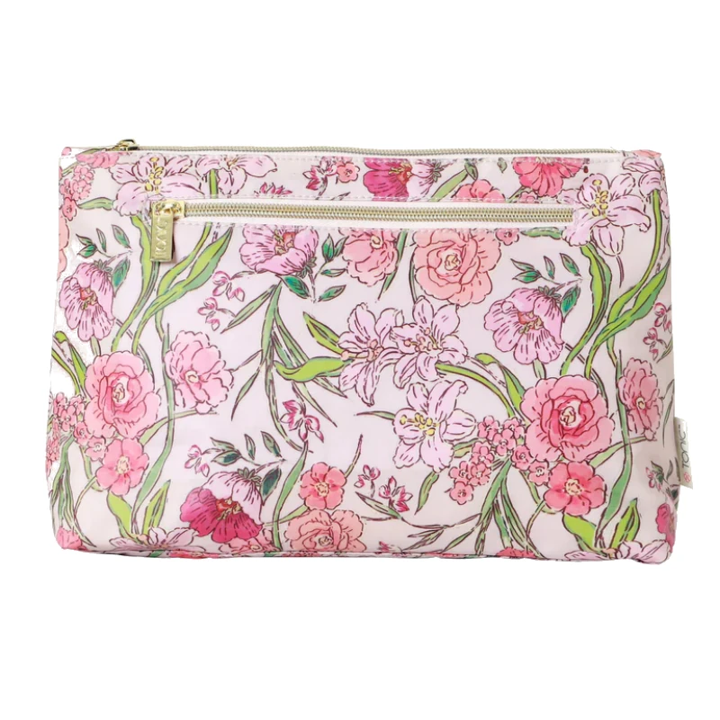 Tonic Large Cosmetic Bag - Fleur Rose Tonic Large Cosmetic Bag - Fleur Rose