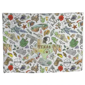 Wet-It Pippa Collection Texas Tea Towel